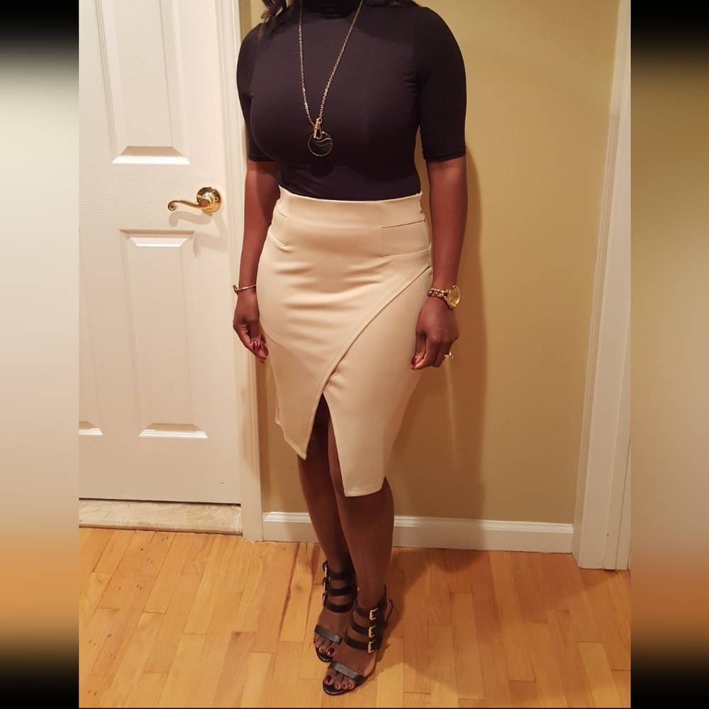 Elegant Cream Skirt
